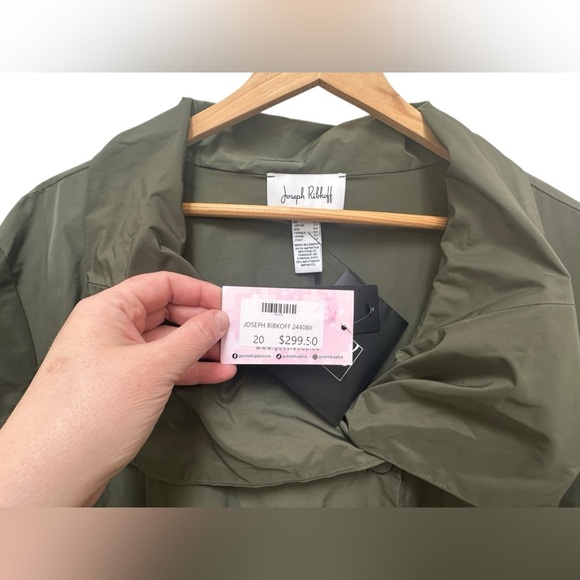 ✨ NWT Made in Canada Joseph Ribkoff, Enigma Coat size 20 - Picture 11 of 17